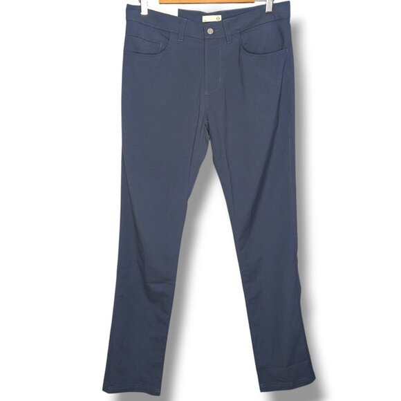 Tasc Tailored Fit Size 33x32 Light Blue The Motion Pants Bamboo Blend Slim - Picture 1 of 5